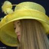 Show Stopper Derby Hat In Yellow 1 Show Stopper Derby Hat In Yellow -Fashion hats 041 77841.1647559880.1280.1280