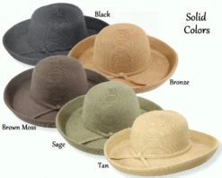 Ladies Turn Up Brim Hat -Fashion hats 046 36460.1661465594.1280.1280