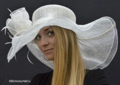 Soft Straw Hat For The Kentucky Derby -Fashion hats 063 43379.1667686972.1280.1280
