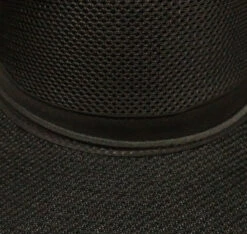 Cotton Aussie Hat, With Mesh Sided Crown -Fashion hats 5310 70 Black 42926.1667689430.1280.1280