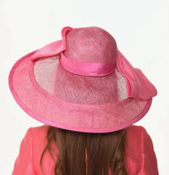 Adelaide Derby Hat By Christine Moore - Berkeley Hat Company -Fashion hats Adelaide back camhats SP22. 05914.1649628721.1280.1280