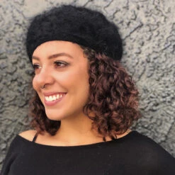 Angora Beret -Fashion hats Angora Beret Black 1 47175.1680976919.1280.1280