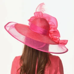 Arlie Derby Hat By Christine Moore - Berkeley Hat Company -Fashion hats Arlie back camhats SP22. 65999.1649628713.1280.1280