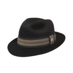 Uptown Biltmore Felt Fedora Hat -Fashion hats BF2647 UPTOWN BLACK 3Q 94076.1667942964.1280.1280