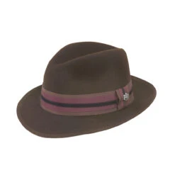 Uptown Biltmore Felt Fedora Hat -Fashion hats BF2647 UPTOWN CHOCOLATE 3Q 81712.1667942964.1280.1280