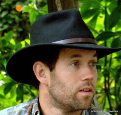 Wool Felt Outback Hat -Fashion hats DF46 67845.1667686613.1280.1280