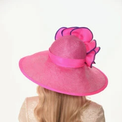Eden Derby Hat By Christine Moore - Berkeley Hat Company -Fashion hats Eden back Camhats SP22 83033.1649630233.1280.1280