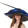 Hillary Stripe Derby Hat By Christine Moore - Berkeley Hat Company