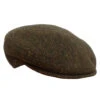 Irish Herringbone Flat Cap In Olive-Brown -Fashion hats Irish Herringbone Flat Cap in OliveBrown D70018 IR84 34753.1671067771.1280.1280