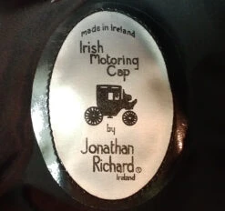 Irish Newsboy Cap Dark Grey Herringbone -Fashion hats Jonathan Richard NewsboyCabbie Label 1 88611.1667687194.1280.1280