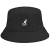 Kangol Black Bucket Hat, Washed Cotton -Fashion hats Kangol black washed bucket hat 17675.1667683971.1280.1280