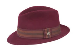 Uptown Biltmore Felt Fedora Hat -Fashion hats Shot 59 BF2647 Uptown Bordeaux 3Q 79710.1667942964.1280.1280