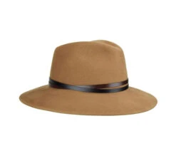 Stedman Wool Felt Velour Fedora In Camel -Fashion hats Stedman camel 2 38290.1670982143.1280.1280