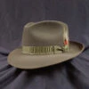 Stetson Fur Felt Fedora, "Downs" In Sage -Fashion hats Stetson Downs Sage brim down 82896.1667685161.1280.1280