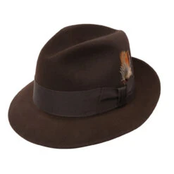 Stetson Saxon In Cordova Brown - Berkeley Hat Company