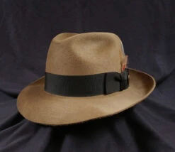 Firenze Fedora By Stetson In Tawny -Fashion hats Tawny Firenze brim down 20215.1667684938.1280.1280