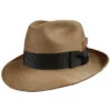 Firenze Fedora By Stetson In Tawny -Fashion hats Tawny Firenze brim down 85028.1667684938.1280.1280