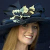 Winning Santa Anita Flowered Hat For The Derby In Black -Fashion hats Winning Santa Anita Flowered Hat for the Derby 1225 black 51682.1667685385.1280.1280
