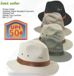 Canvas Safari Hat By Scala