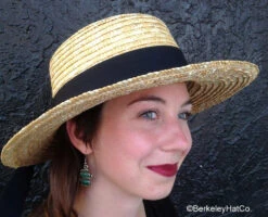 Classic Women's Straw Boater