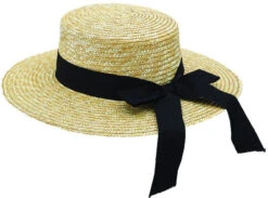 Classic Women's Straw Boater -Fashion hats classicBoater 64991.1666915510.1280.1280