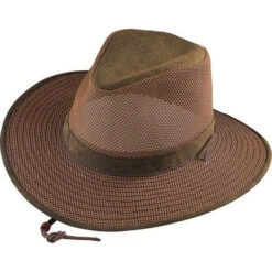 Fashion hats 28 Fashion hats -Fashion hats cotton aussie hat mesh top 65310 82 earth brown 74064.1667689430.1280.1280