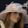 Show Stopper Derby Hat In Blush Pink -Fashion hats double layered derby hat in sinamay straw 2 19615.1650223519.1280.1280