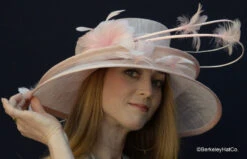 Show Stopper Derby Hat -Fashion hats double layered derby hat in sinamay straw 2 74649.1667687215.1280.1280