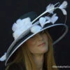 Show Stopper Derby Hat 1 Show Stopper Derby Hat -Fashion hats double layered derby hat in sinamay straw 9 01811.1667687215.1280.1280