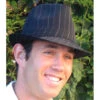 Fedora Hat, Pinstripe -Fashion hats fedora hat pinstripe 3 73627.1499709925.1280.1280 10027.1549846038.1280.1280