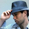 Two-Tone White And Black Fedora -Fashion hats fedora two tone 5 58597.1667687092.1280.1280