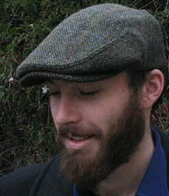 Harris Tweed Ivy Cap, Traditional Dark Green