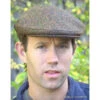 Harris Tweed Scottish Cap, Brown Twill -Fashion hats harris tweed scottish cap brown twill 53699.1667687218.1280.1280