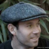 Irish Gatsby Cap, Dark Grey Heavy Weight