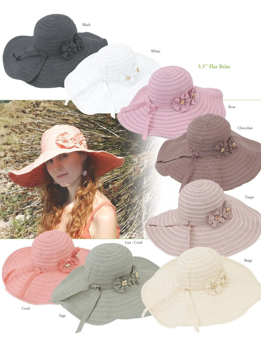 Ribbon Sun Hat 3 Ribbon Sun Hat