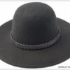 Tall Crown Wool Felt Hat In Black -Fashion hats tall crown wool felt hat in black 2 89000.1667686244.1280.1280