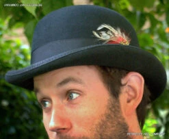 Derby Hat, Wool Felt